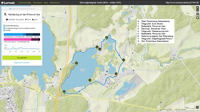 Wanderung Pinnower See