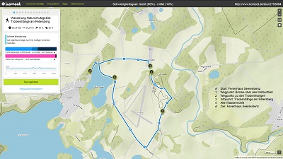 Wanderung Naturschutzgebiet Trockenhaenge am Petersberg