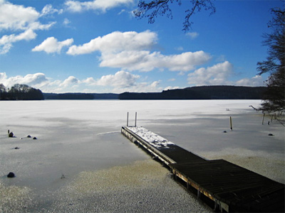 pinnower see winter